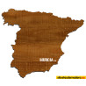 Mapa de España (de madera)